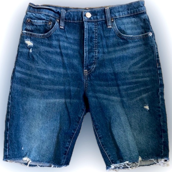 GAP Pants - Gap | women’s distressed denim Bermuda shorts size 2/26.